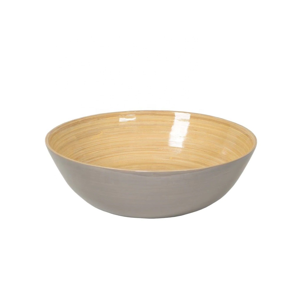 Spun Bamboo Bowls  BS276120